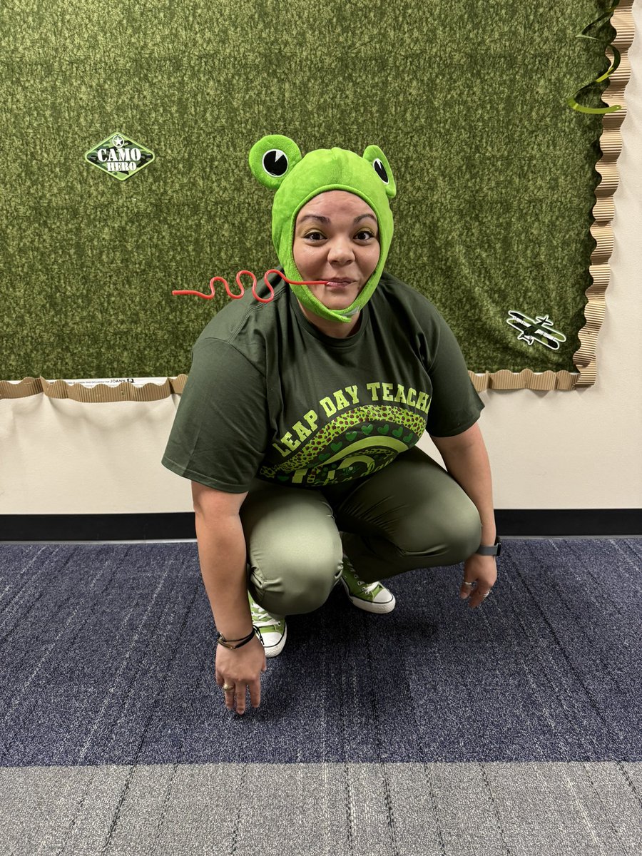 CulverLCISD's tweet photo. Culver Elementary says HOPPY Leap Year! https://t.co/ZvCvjMh6EA