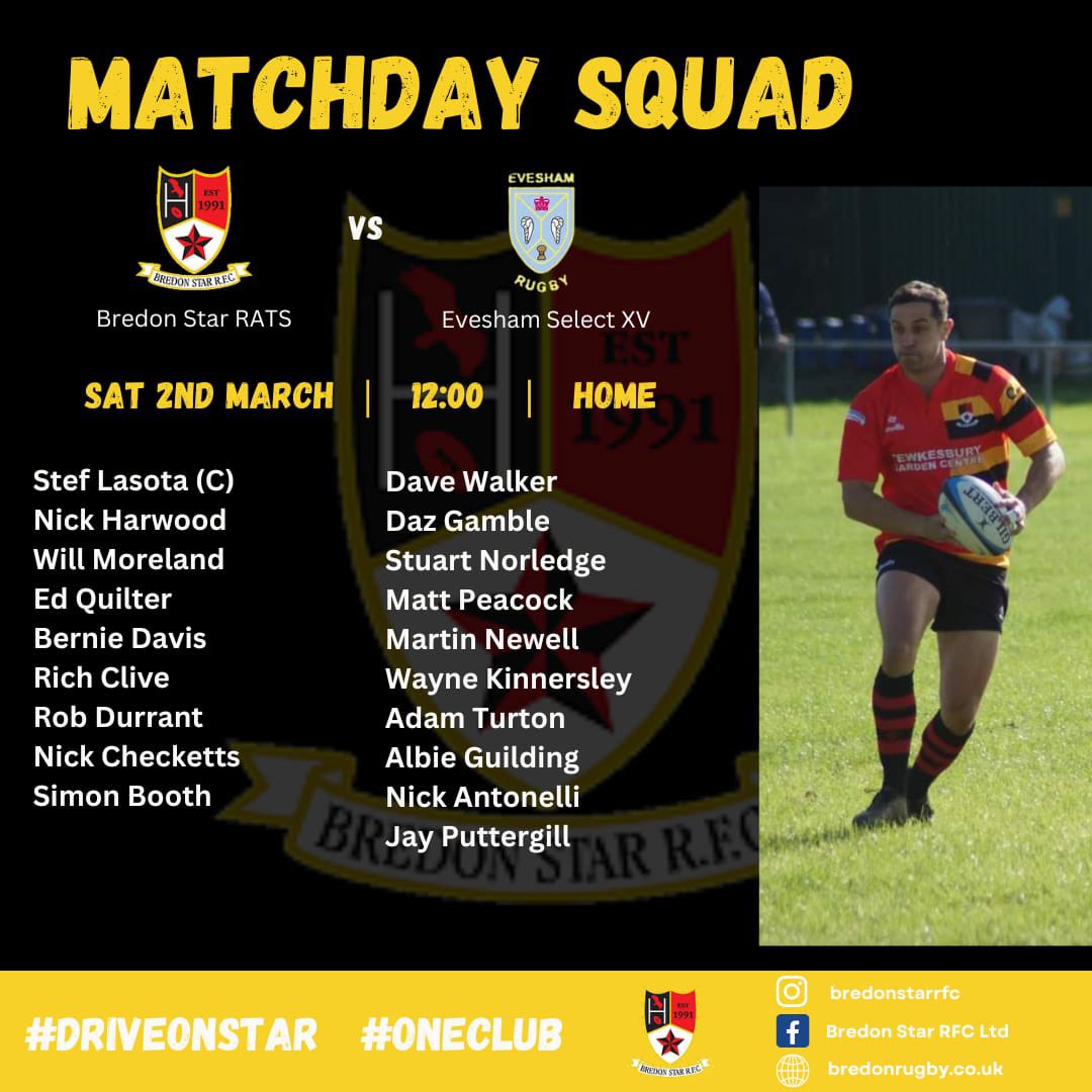 Bredon Star RFC (@bredonstarrfc) on Twitter photo So this really is happening! Momentous time when we can get 3 Senior Mens teams and over 60 players representing the club all on the same day! #oneclub #themorethemerrier #theresultsdontmatter <a href="/NorthMidsRFU/">North Midlands RFU</a> <a href="/swsportsnews/">South West Sports News</a> <a href="/Worcs_HfdsRFU/">Worcs-Hfds RFU</a> <a href="/rfuswestgamedev/">@RFUSWestGameDev</a> So this really is happening! Momentous time when we can get 3 Senior Mens teams and over 60 players representing the club all on the same day! #oneclub #themorethemerrier #theresultsdontmatter <a href="/NorthMidsRFU/">North Midlands RFU</a> <a href="/swsportsnews/">South West Sports News</a> <a href="/Worcs_HfdsRFU/">Worcs-Hfds RFU</a> <a href="/rfuswestgamedev/">@RFUSWestGameDev</a>