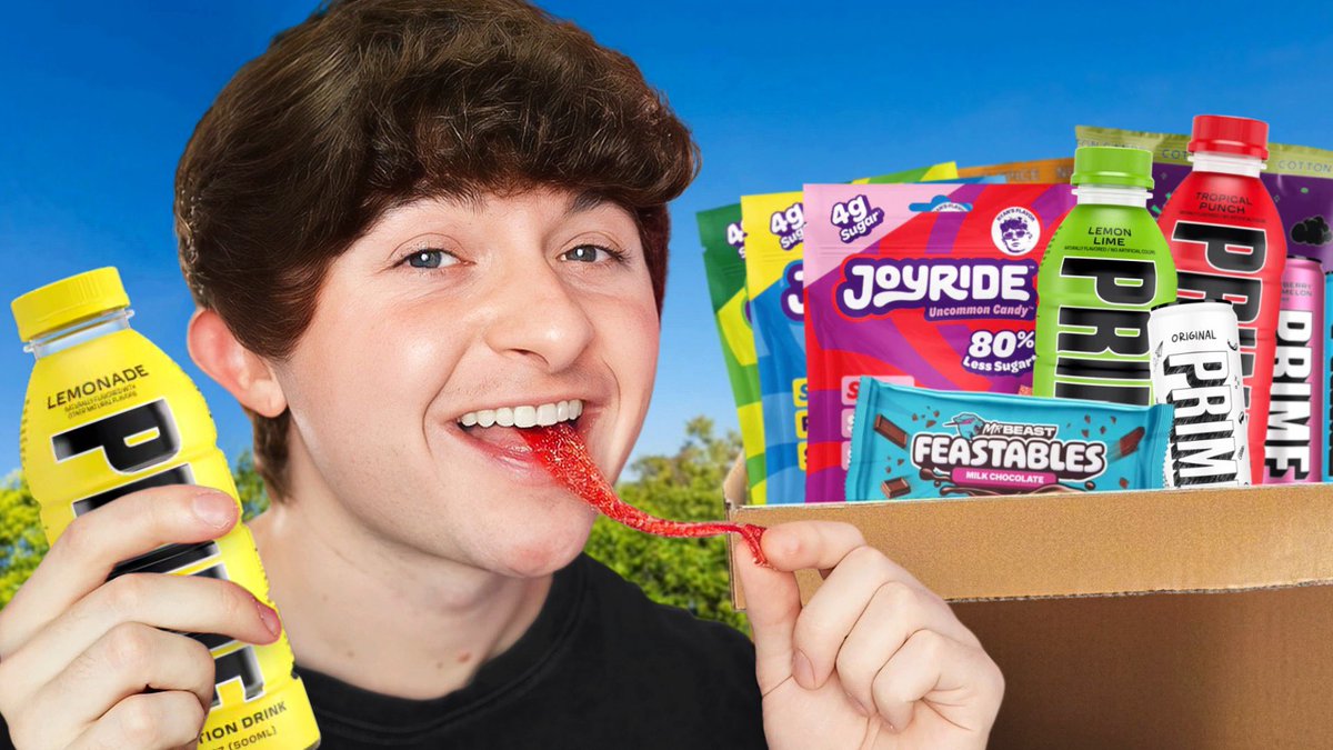 NEW VIDEO 📹 I Tried YouTuber Products (Taste Test) youtu.be/CpMQP7if-T8?si… #youtube #youtuber