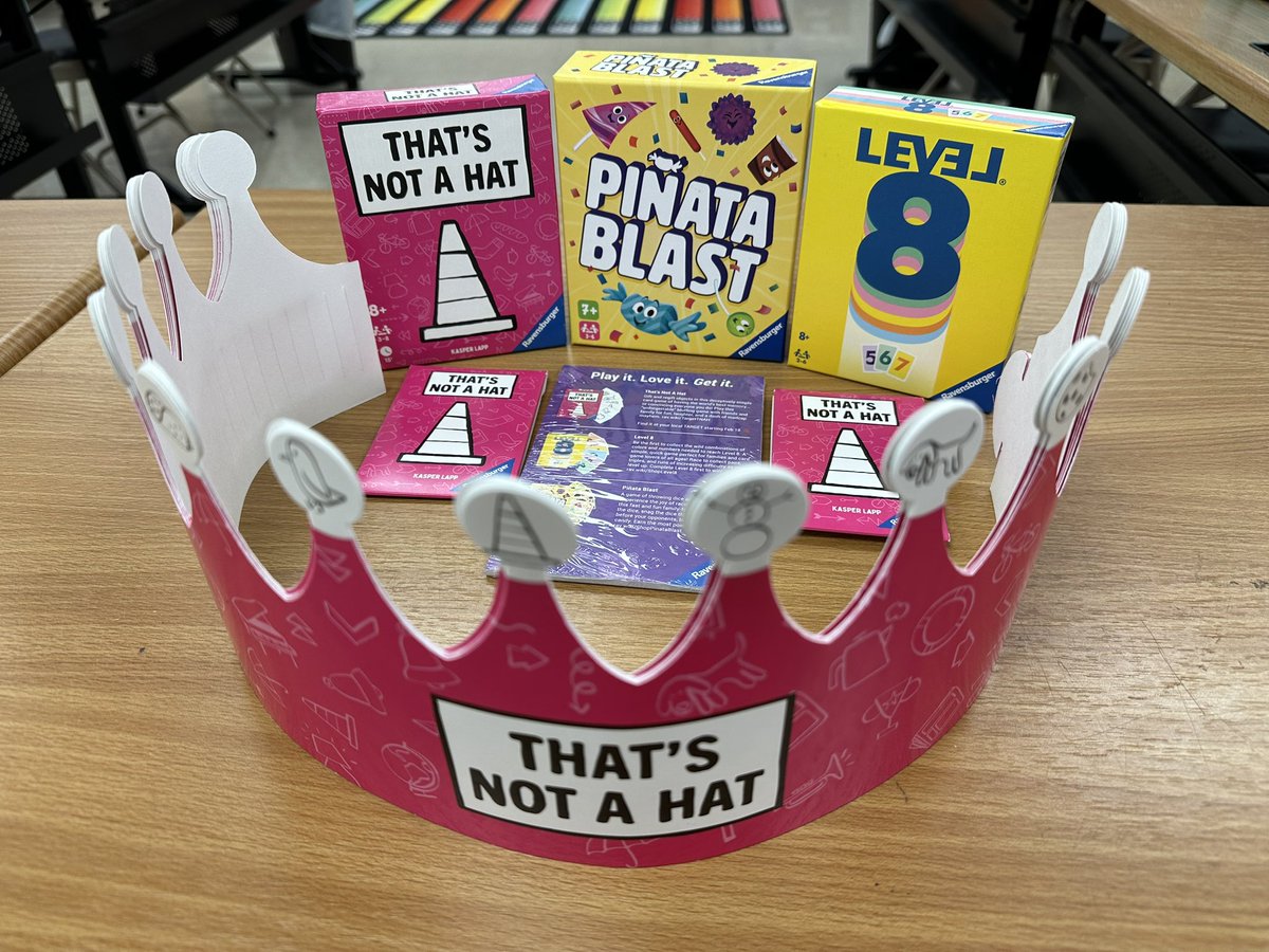 So excited to be chosen to host a Ravensburger Wear Your Party Hat game night event! #RavensburgerParty #RavensburgerMoment #ThatsNotAHat #tryazon