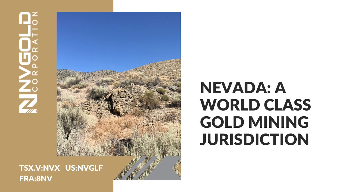 Nevada consistantly ranks high on the Fraser Institute’s top gold mining jursdictions. Click here to learn more about this amazing jurisdiction: nvgoldcorp.com/site/assets/fi… TSX.V: $NVX | US: $NVGLF | FRA: 8NV #Gold #Au #Mining #Nevada #Exploration #Investing