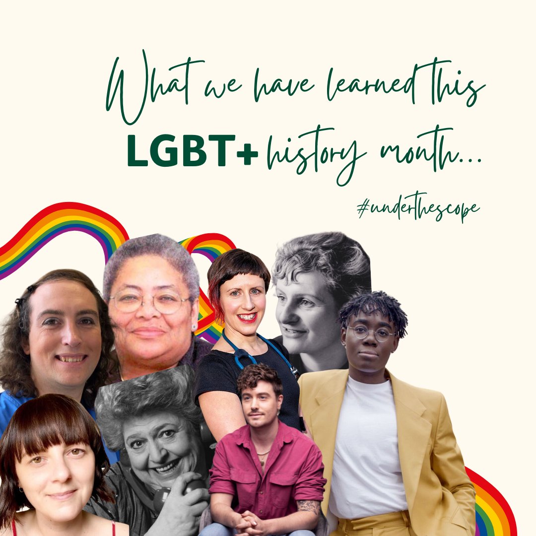 This #LGBTHistoryMonth has been truly inspiring! As part of this year's #UnderTheScope, we've learned that there are no limits to what can be achieved. 

#UnderTheScope #Usualise #LGBTQIA #LGBTplusHM #educateOUTprejudice