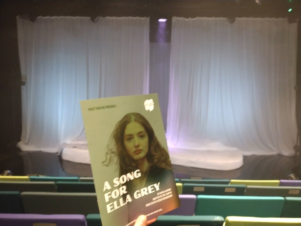 It may be soggy outside but it's toasty and warm in @TheatrePeckham. Looking forward to checking out A Song For Ella Grey. [Ad - PR invite]