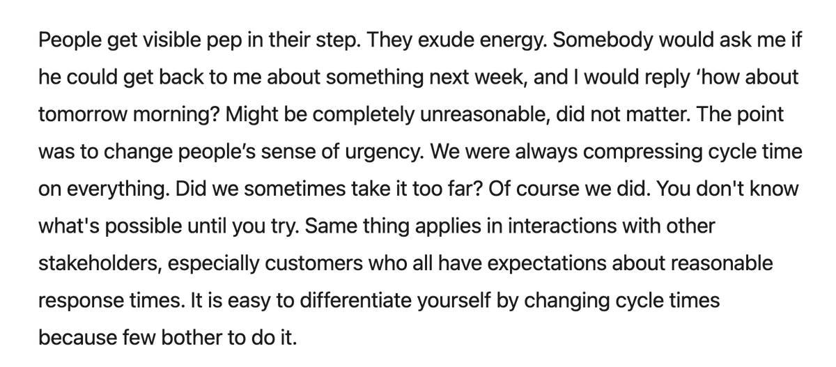 businessbarista's tweet photo. Frank Slootman really is the business version of a Navy Seal. 

And when a CEOs retirement prompts a $17 billion loss in market cap, it's worth understanding. 

I reread his original 2018 Amp It Up essay &amp; these were my favorite passages: https://t.co/nvgtwqux63