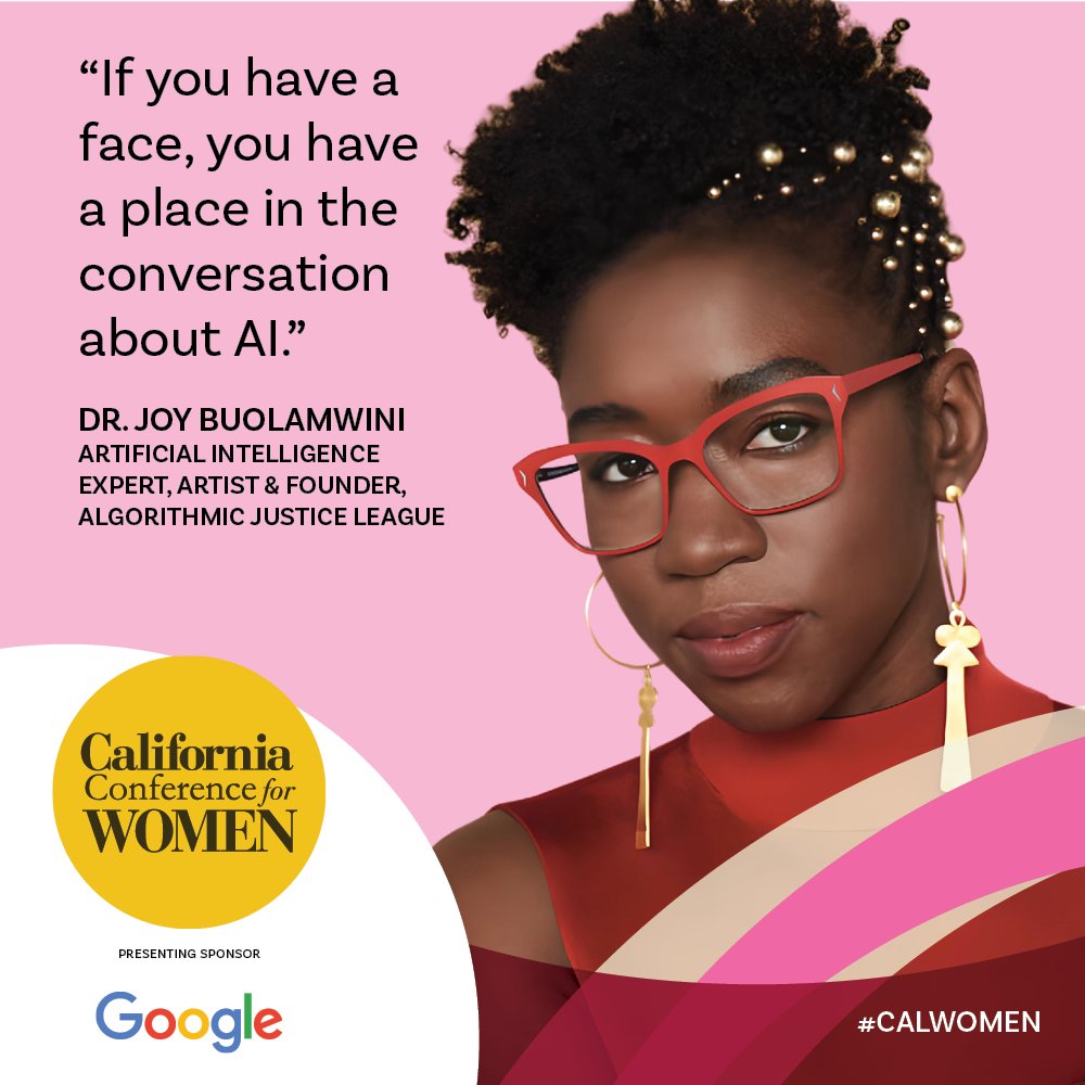 ⬇️ You have a place in #AI, #CalWomen.