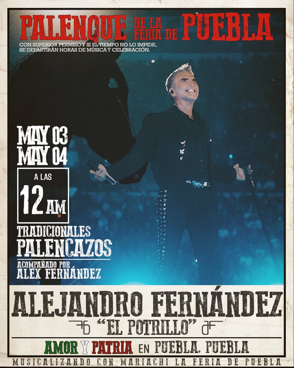 ¡Ya se la saben, poblanos!  🇲🇽🔥 #Amorypatria2024 de México pa’l mundo! 

BOLETOS a la venta YA en este LINK! ⬇️
Boletiworld.com