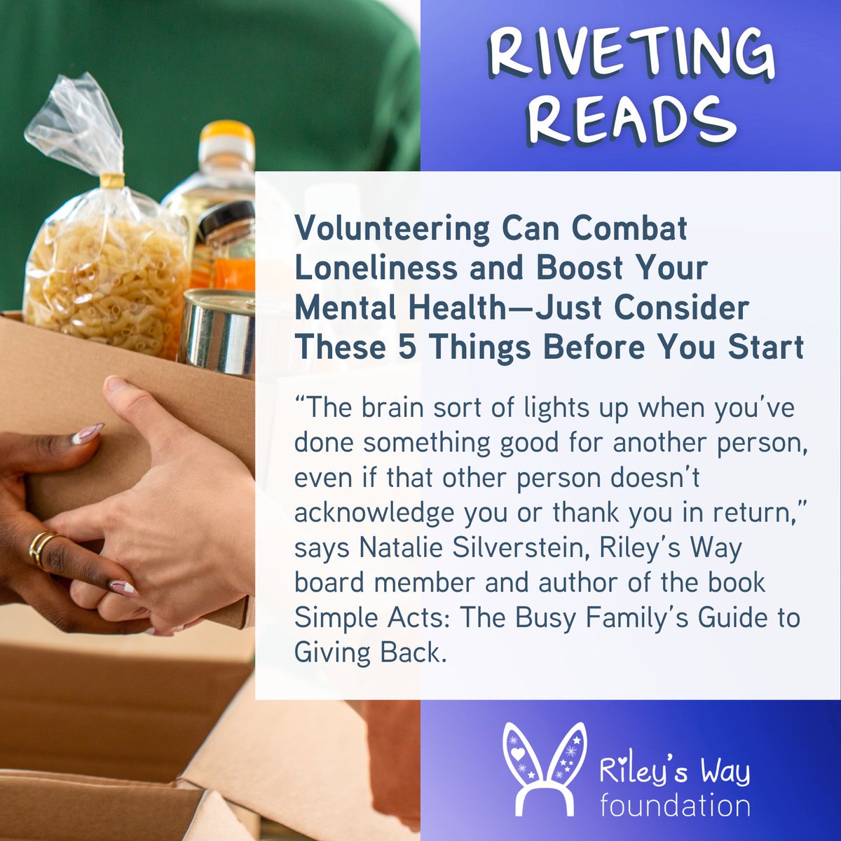 Riley's Way Foundation tweet media