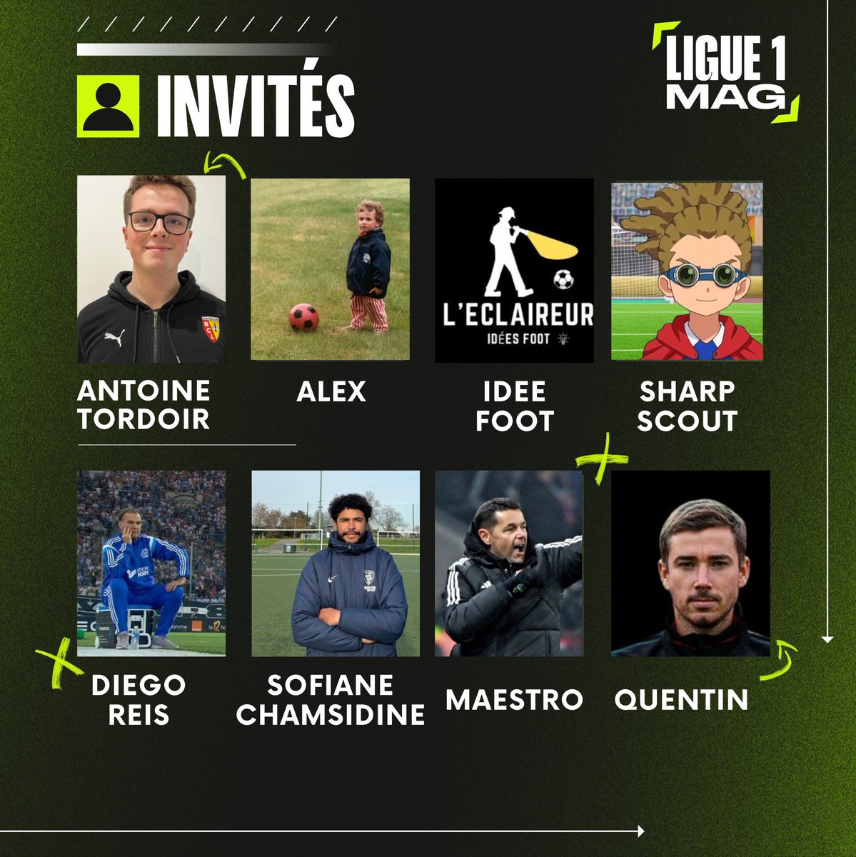 Ils ont décidé de rejoindre l'aventure de la Ligue 1 Mag🔥 

Ils vont chacun vous offrir des analyses de qualité tout au long de cette année, ainsi que des threads de qualité, des articles exclusifs et tout plein de projets.  

On se retrouve dès demain pour le premier article⌛️