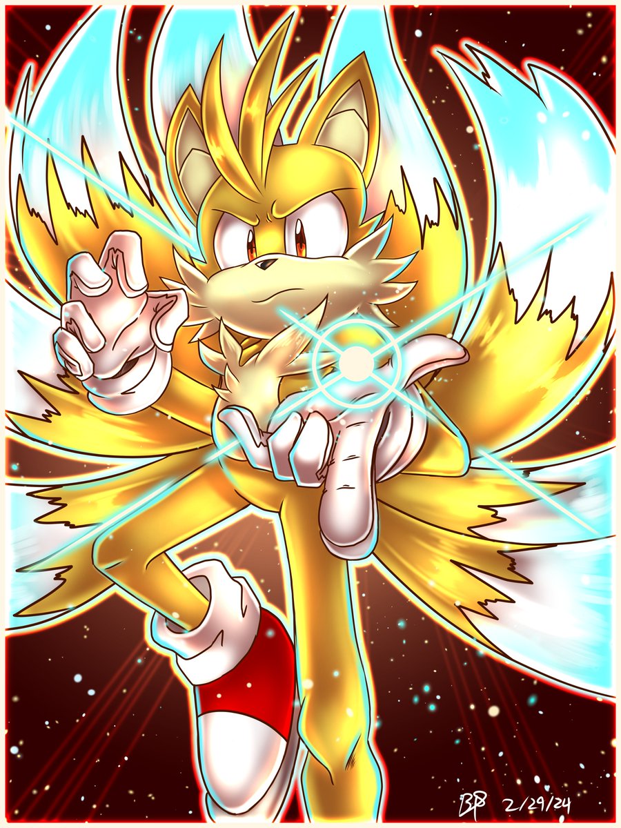 b1uewhirlwind's tweet photo. First of all this design is AWESOME!
Second of all I hope ya like it @Thatbirdguy_
I spent all morning on this one lol! π
#Tailsthefox #Supertails #DTIYS #Sonicfanart https://t.co/KNFGt7Y8ey