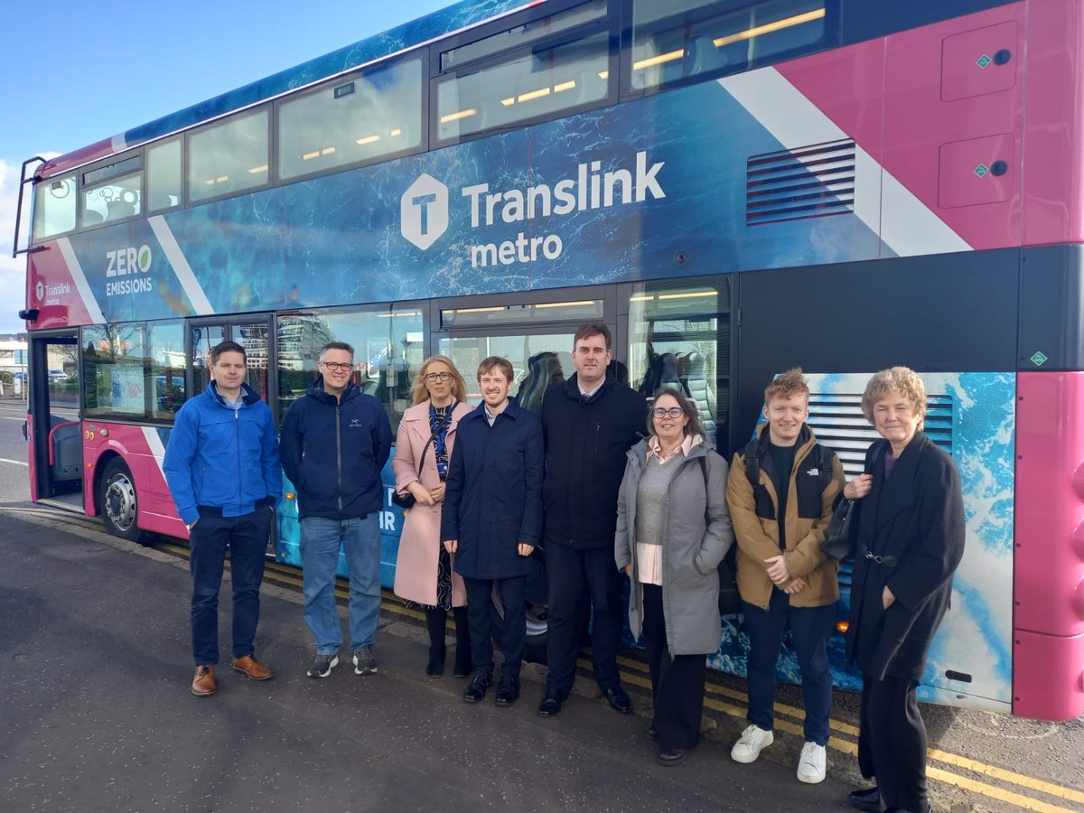 An excellent afternoon with the Energy Work Sector today. We started off with <a href="/TranslinkMetro/">Translink Metro</a> kindly showing us a zero emission bus from their hydrogen fleet as an example of decarbonising public sector transport.