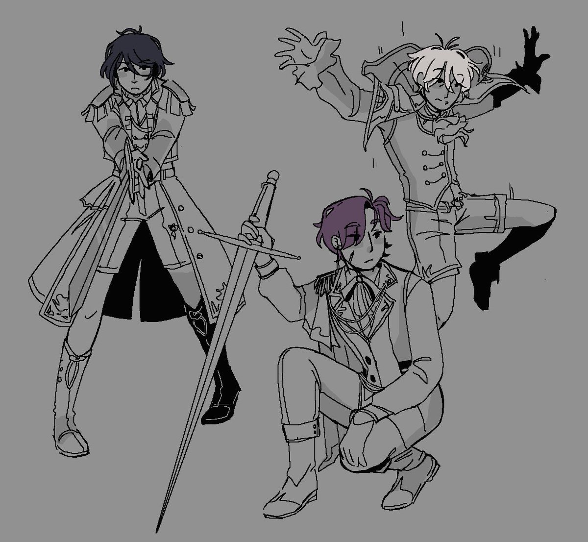 quick pixel doodles of the new white day set #Prsk_FA