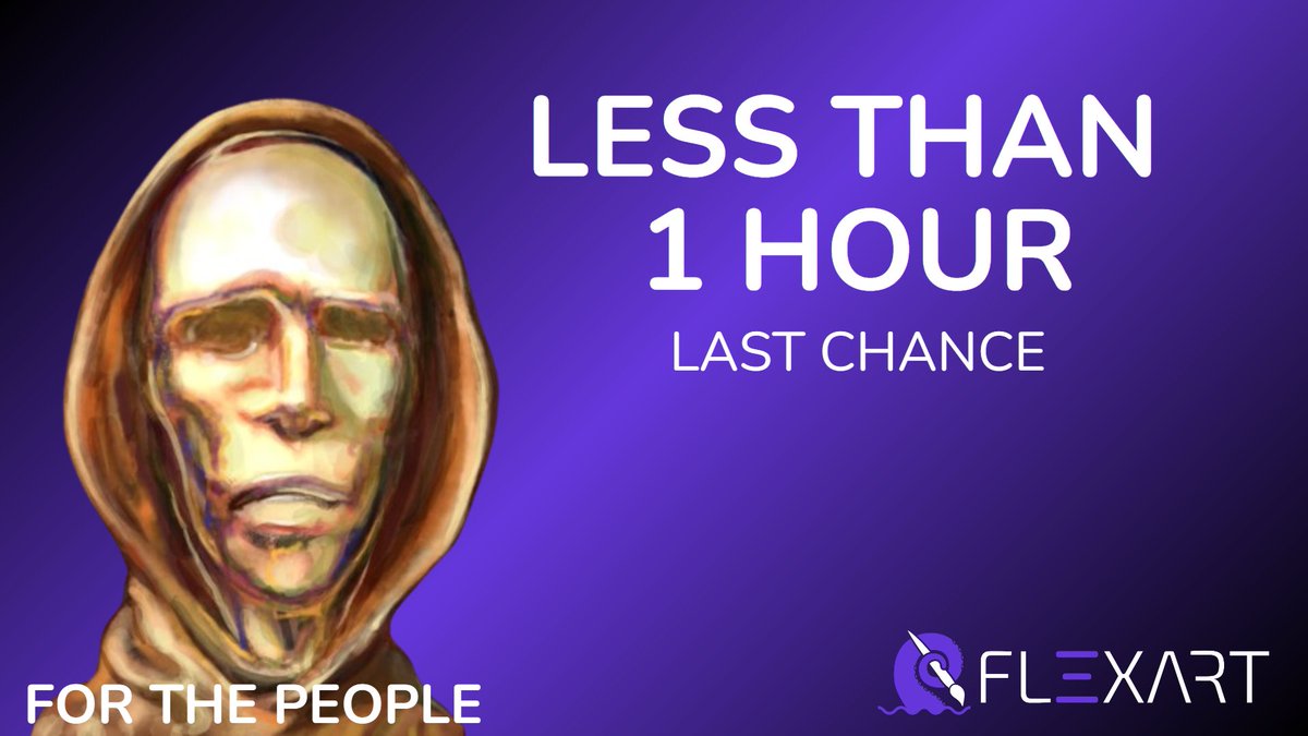 flexart7's tweet photo. โฐ Only 1 hour left to showcase your @FTPeople_NFT on https://t.co/Hbv81KDdwm! โณ Don't miss out on this chance to join the vibrant competition of aesthetics! ๐ Submit now and let your NFT shine! โจ #Flexart #NFTCompetition ๐จ https://t.co/pyxhxpkXZ4