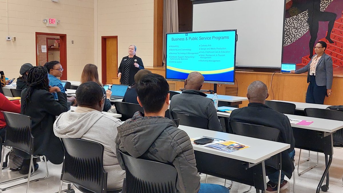 Our MyCity ATL Program continued with Session II, titled “College Readiness” with @AtlTechCollege. This session featured information around Atlanta Technical College’s programs, including industrial and transportation tech, business and public service, and financial aid.