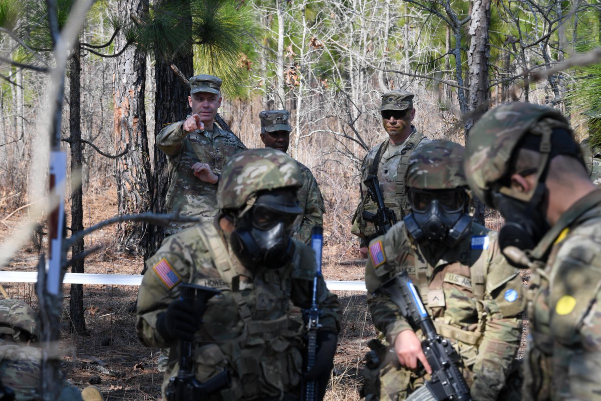 Adaptation and change are a constant in the war fighting profession. Recently, Maj. Gen. Kline, Commanding General U. S. Army Center for Initial Military Training, visited Fort Jackson to see changes in the Forge field training exercise to prepare trainees for the future.