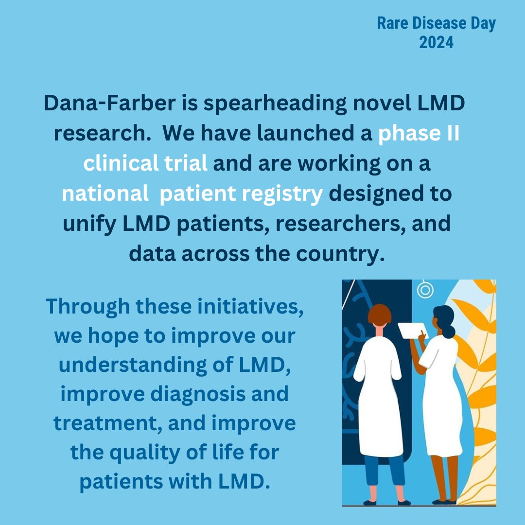 DFCI_BreastOnc's tweet photo. On #RareDiseaseDay, let's amplify our voices for those battling #LeptomeningealDisease. Let's raise awareness, support those affected, and advocate for increased research funding to unlock better treatments and understanding. #RareDiseaseAwareness #LMD @nlinmd @drsarahsam https://t.co/Hwn5oVehrc
