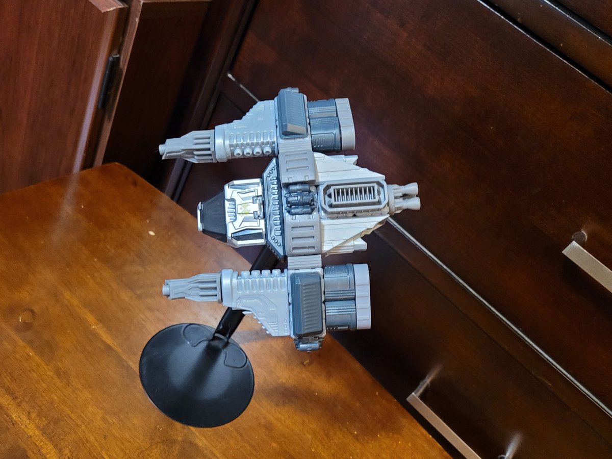 The Warlock Class Artillery Corvette. Built using 3d Printed Kickstarter Pieces and 22.5 wedges. @Snapships #Space #lego #MOC #toys #3dprint