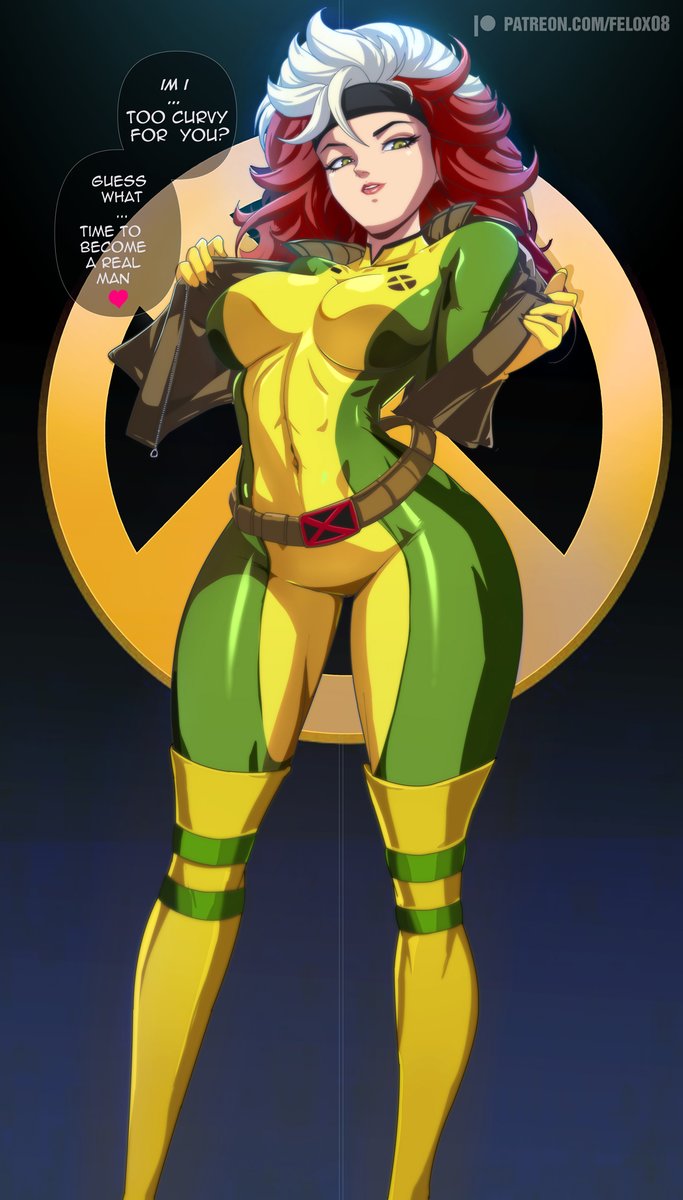 Rogue will teach those Marvel artists how they draw back in the 90s - Curvy and sexy!

#XMen97 #Rogue #xmen #MarvelComics