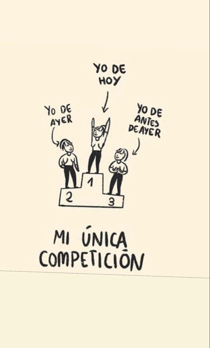Mi única competencia es que mis yo del pasado y futuro estén orgullosos de mi.
 
Vamos que ya es #Jueves29feb