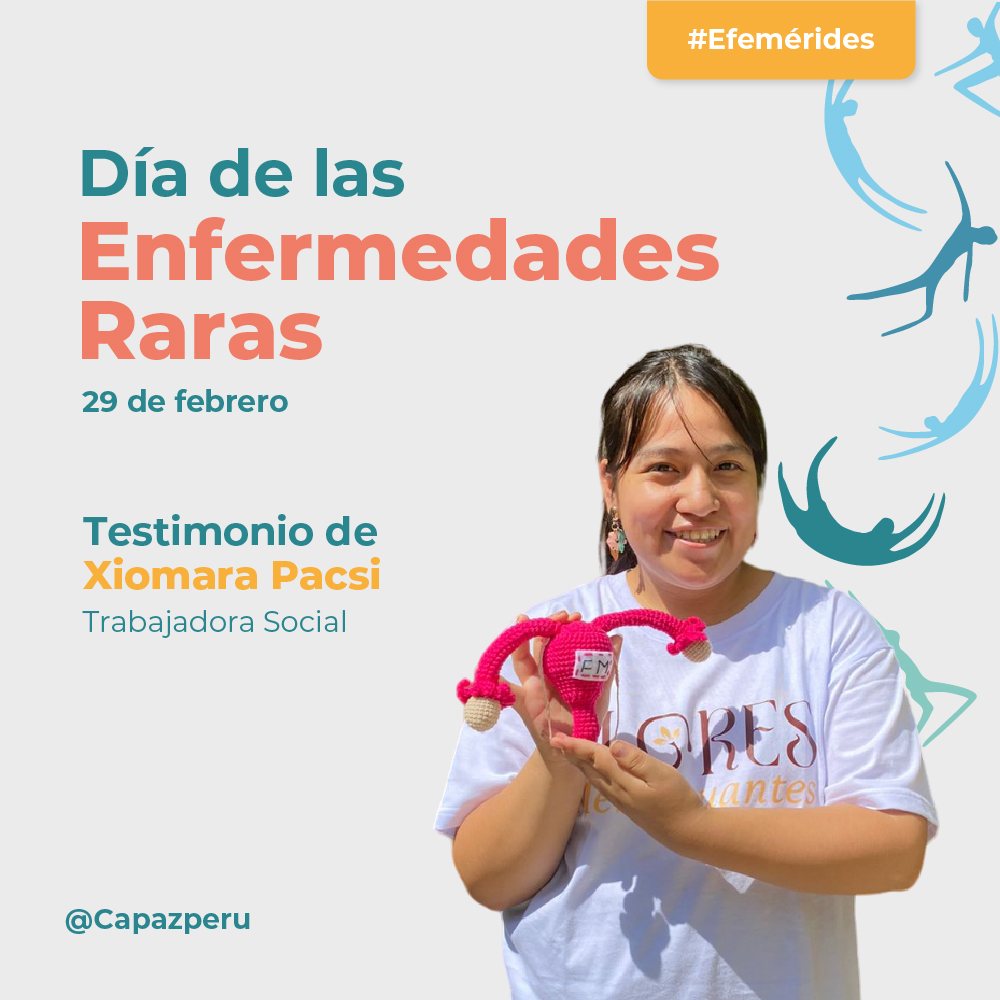 capazperu's tweet photo. 📅29 de febrero

Hoy, en el #DiadelasEnfermedadesRaras, compartimos el testimonio de @lapacsii, una integrante muy querida de nuestra asociación que vive con una de estas condiciones. (+)

#RareDiseaseDay2024 #inclusion #efemerides https://t.co/3Rjse1lhWT