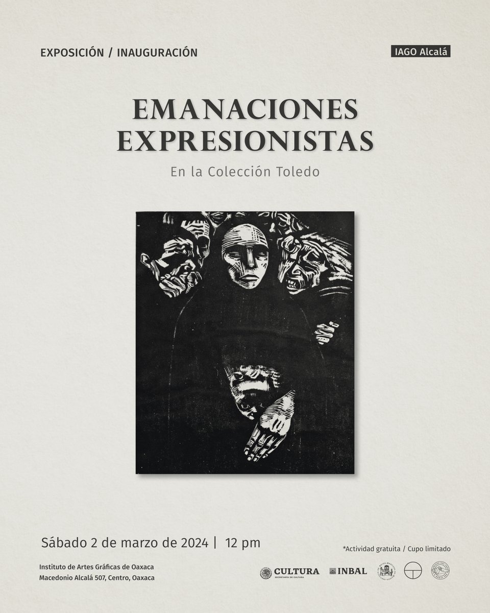 Emanaciones expresionistas en la Colección Toledo, en el @IAGO_mx