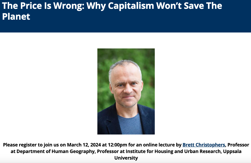 aldatweets's tweet photo. I'm thrilled to share our lineup of brilliant political economists for the @BESI_Berkeley Climate Seminar this spring:

🔥 Brett Christophers, March 12
🔥 @gramkowc, April 23
🔥 @STOmarova, April 30

All talks live online. Join us! Co-sponsor @SC2_Collab
https://t.co/OT9XBuhjdJ https://t.co/lMWV2Q4g8u