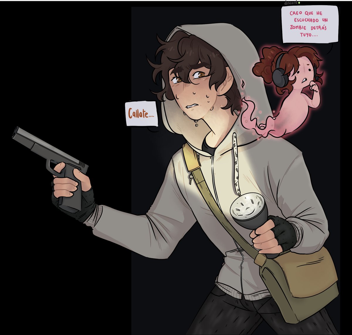 PinkPandaArt's tweet image. 𝙄 𝙪𝙨𝙚𝙙 𝙩𝙤 𝙥𝙡𝙖𝙮 𝙝𝙤𝙧𝙧𝙤𝙧/𝙨𝙘𝙖𝙧𝙮 𝙜𝙖𝙢𝙚𝙨 𝙬𝙞𝙩𝙝 𝙢𝙮 𝙛𝙧𝙞𝙚𝙣𝙙
@David_LR2002 𝙖𝙣𝙙 𝙙𝙧𝙖𝙬 𝙬𝙝𝙖𝙩 𝙝𝙖𝙥𝙥𝙚𝙣𝙚𝙙 𝙩𝙤 𝙪𝙨.

𝙃𝙚𝙧𝙚 𝙞𝙨 𝙩𝙝𝙚 #CryOfFear 

💗#digitalart #nonai #artwork #art #characterdesign #digitalpainting