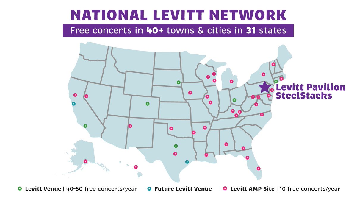 Forever grateful to be a part of the Levitt fam. 🫶 Have you visited any of our sister Levitt locations?