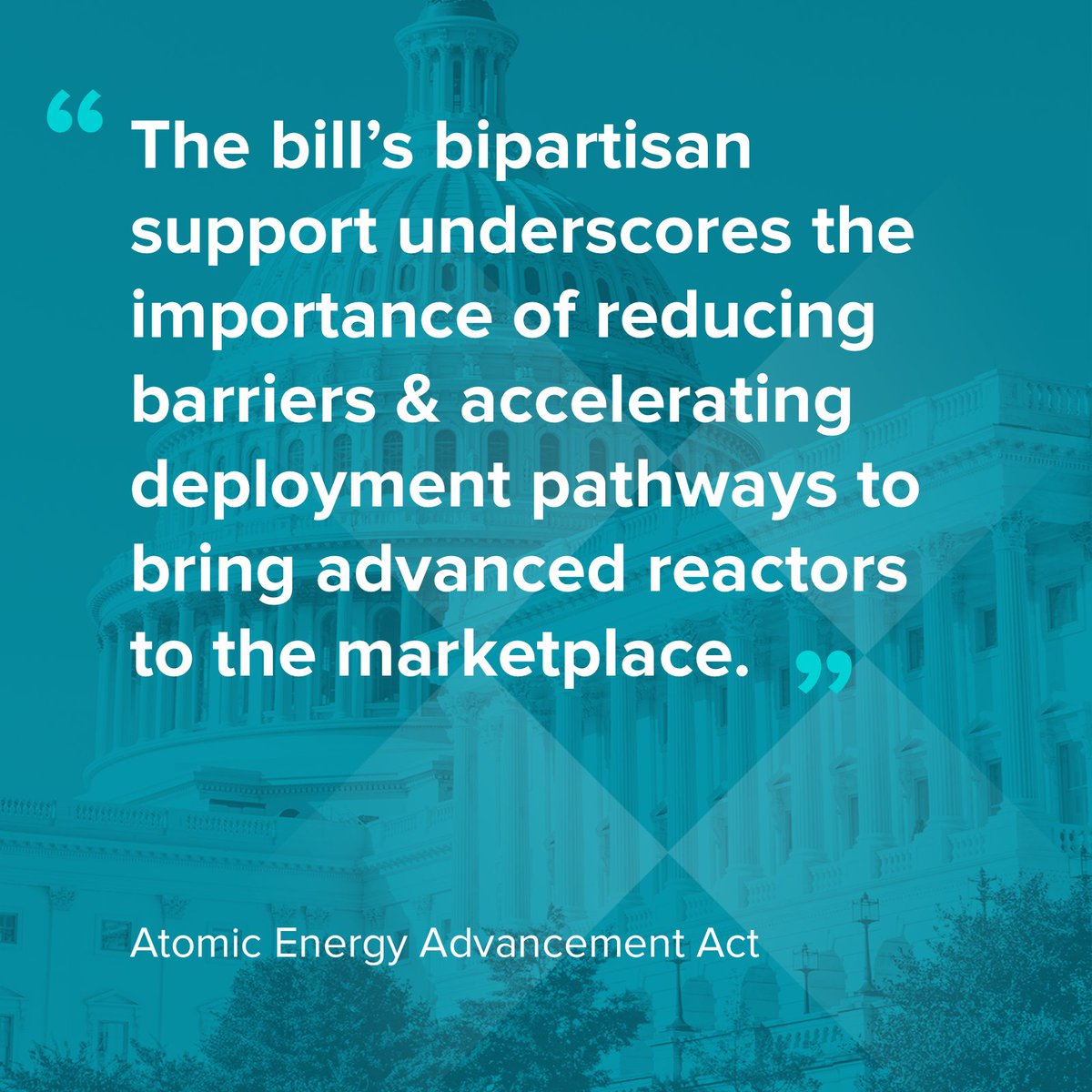 X-energy applauds the passage of the Atomic Energy Advancement Act in the U.S. House of Representatives, emphasizing the critical role advanced nuclear technologies will play to meet global energy demands. The bill’s bipartisan support underscores the importance of reducing