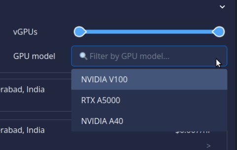 Didibradon's tweet image. Did you know that?

The @CUDOS_ #Intercloud now offers GPU filters! Easily discover the ideal VM for your AI requirements by leveraging these filters.
#CUDOS 
Visit intercloud.cudos.org