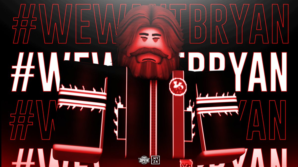 MYZONE_RBLX's tweet photo. Ever since the OPRW's Royal Rumble, @themiraclekiddd has been receiving a TON of support from the Ro-Wrestling Community, with the hashtag #WeWantBryan.
It is signaling they want him to be at #OPRWrestleManiaVI, this April.
Will @OPRWROBLOX give into the Community's demands? https://t.co/T5ySn9B7La
