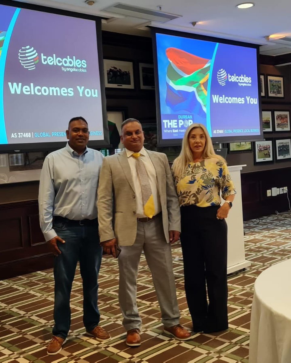 TelCablesZA's tweet photo. Check out some highlights from the launch of our new Durban PoP. 

Where East meets West! 

Closer to clouds, content and alternate routes for enhanced network resilience. 

Talk to our team and make the most of your connectivity needs: sales.sa@telcables.co.za https://t.co/gl2CKzWtf1