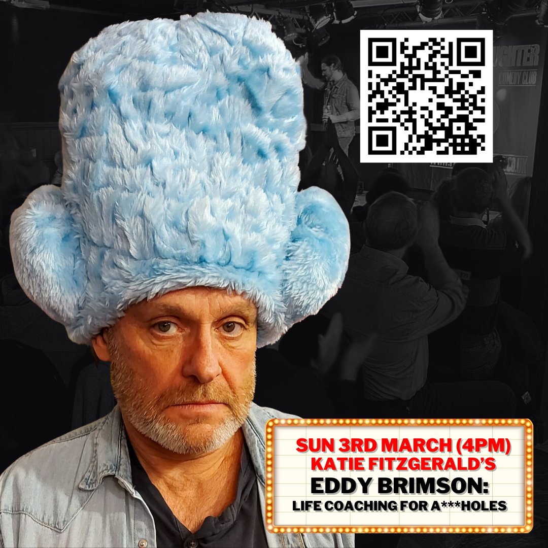 SUNDAY: The brilliant @EddyBrimson brings his solo show to Stourbridge!

Eddy Brimson: Life Coaching For A***holes
4pm at Fitz of Laughter Comedy Club, Katie Fitzgerald's

Book tickets at funnybeeseness.co.uk