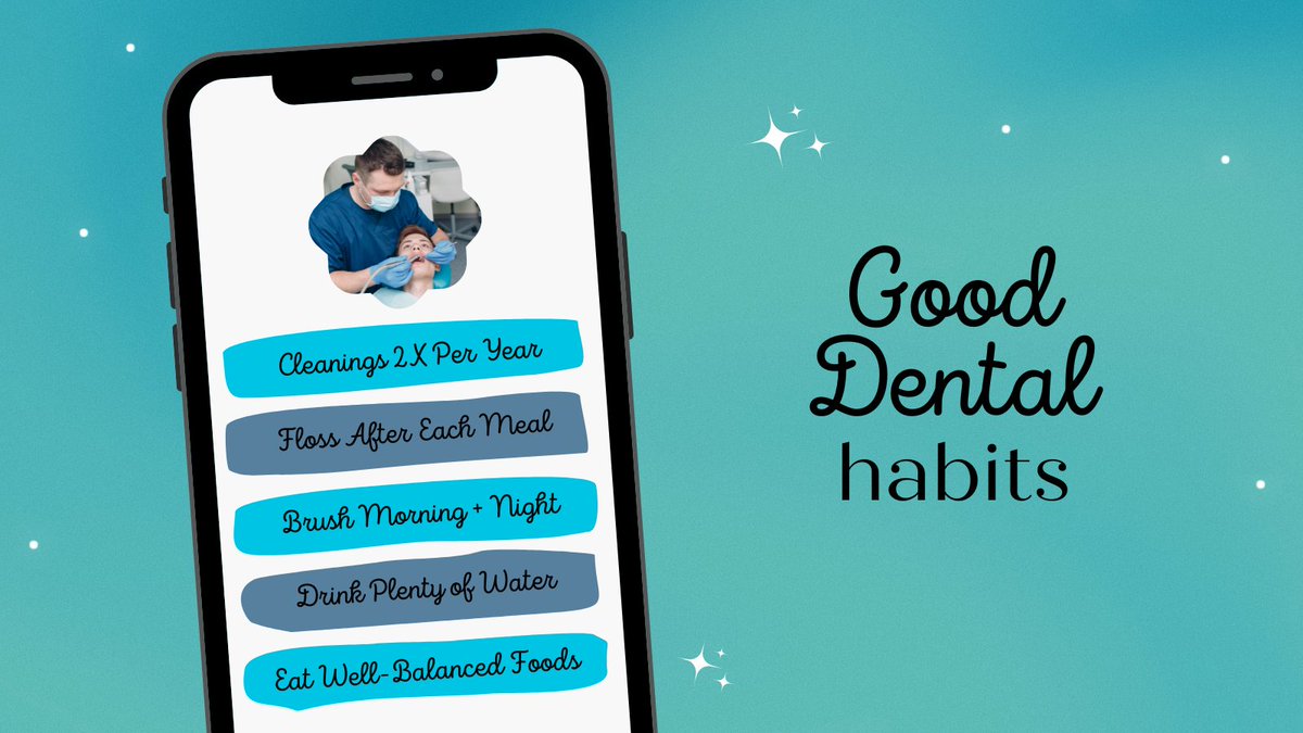 Taking care of your oral health doesn't need to be complicated. 😃 Incorporating these simple habits into your routine can help you maintain a healthy smile!