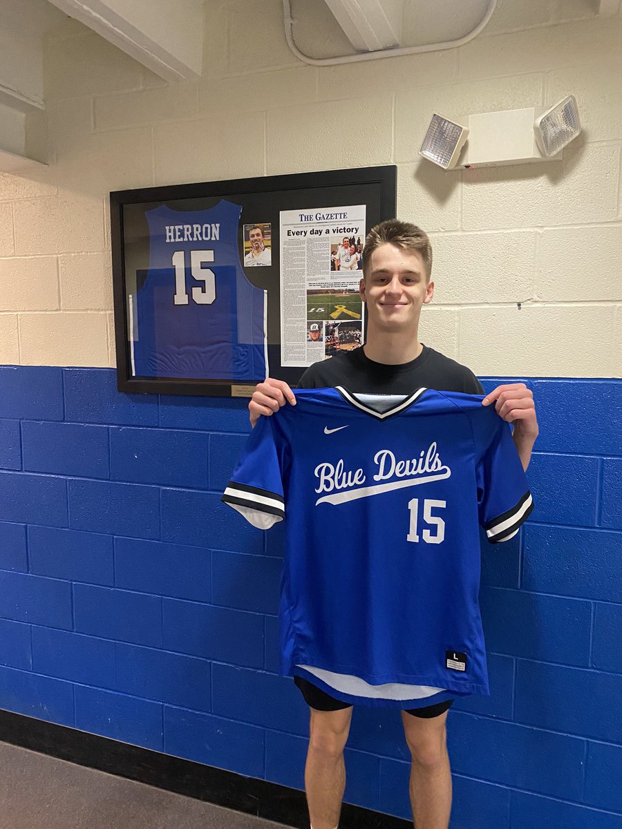 <a href="/TMorgan209/">Tommy</a> still has plenty of work to take care of on the hardwood but I couldn’t think of a better player/person to honor <a href="/JoshHerron15/">Josh Herron</a> this coming spring #WinTheDay