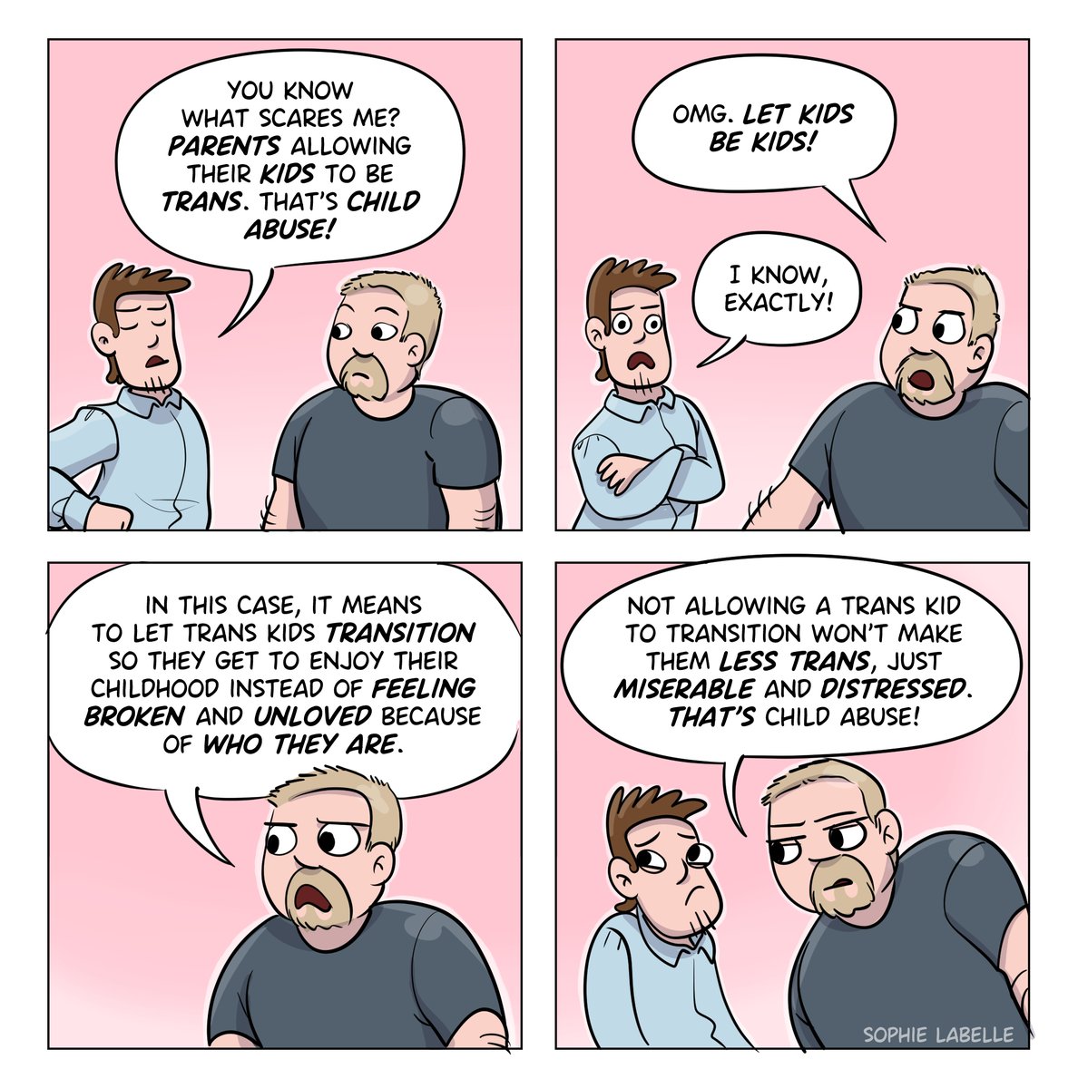 Serious trans vibes Comics tweet media