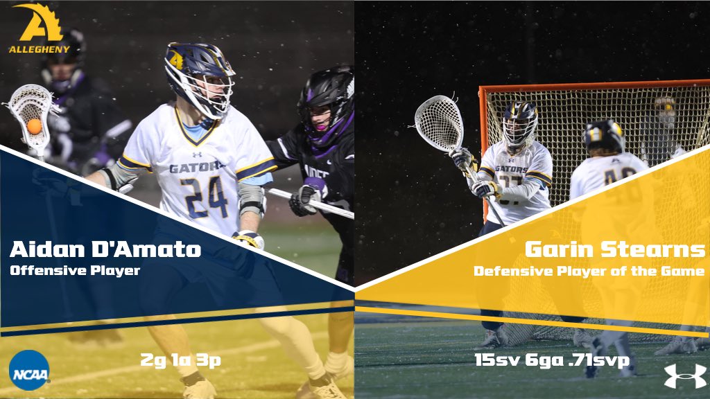 Allegheny College Men's Lacrosse tweet media