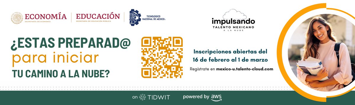 📌 ¡ATENCIÓN COMUNIDAD TECNOLÓGICA!

👉 Conoce e inscríbete al Programa "Impulsando Talento Mexicano en la Nube.

🌐 Mayor información en el link:

itp.itpachuca.edu.mx/banner_video.p…