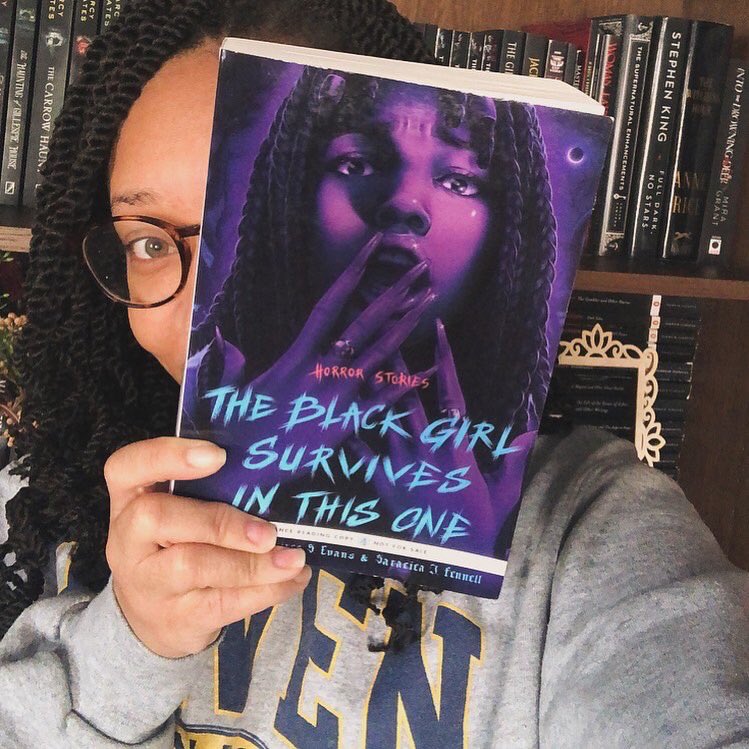 Nina James (she/her) (@ninabobiina) on Twitter photo On this final day of #BlackHistoryMonth I wanna make sure folks keep this upcoming YA horror anthology (by Black women for Black women) on their radar for Spring! Trust me, you need this on your shelves! <a href="/Flatironbooks/">Flatiron Books</a> <a href="/literarydesiree/">Desiree S. Evans - ON HIATUS/UPDATES MOSTLY</a> <a href="/Sj_Fennell/">On HIATUS, Buy Black Girl Survives in this One</a> ✨👉🏽 instagram.com/p/C38GW37L0kk/… On this final day of #BlackHistoryMonth I wanna make sure folks keep this upcoming YA horror anthology (by Black women for Black women) on their radar for Spring! Trust me, you need this on your shelves! <a href="/Flatironbooks/">Flatiron Books</a> <a href="/literarydesiree/">Desiree S. Evans - ON HIATUS/UPDATES MOSTLY</a> <a href="/Sj_Fennell/">On HIATUS, Buy Black Girl Survives in this One</a> ✨👉🏽 instagram.com/p/C38GW37L0kk/…
