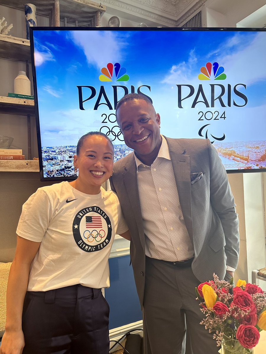 Full speed ahead to #Paris2024! It was great to chat with Sunny Choi about her journey to the games.