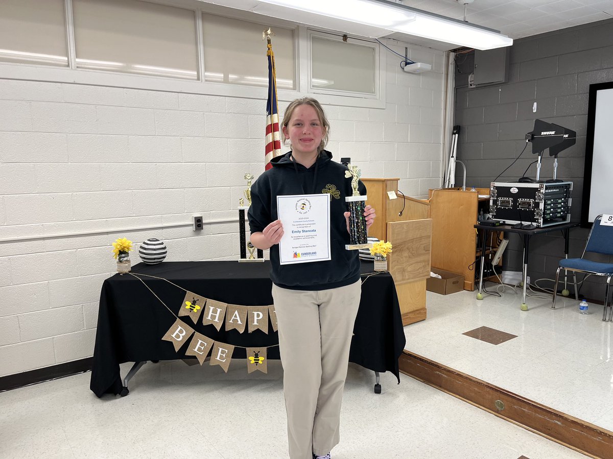 Martina Graham, M.Ed, NBCT (@martina_graham1) on Twitter photo We are BUZZING with excitement to announce our Level II Champions for Thursday 🐝🏆🥇These students will go on to compete in our District Spelling Bee on March 1st! <a href="/CumberlandCoSch/">Cumberland County Schools</a> <a href="/jgmspirates/">John Griffin Middle School</a> <a href="/RMaxAbbottMidd/">R. Max Abbott Middle School</a> We are BUZZING with excitement to announce our Level II Champions for Thursday 🐝🏆🥇These students will go on to compete in our District Spelling Bee on March 1st! <a href="/CumberlandCoSch/">Cumberland County Schools</a> <a href="/jgmspirates/">John Griffin Middle School</a> <a href="/RMaxAbbottMidd/">R. Max Abbott Middle School</a>