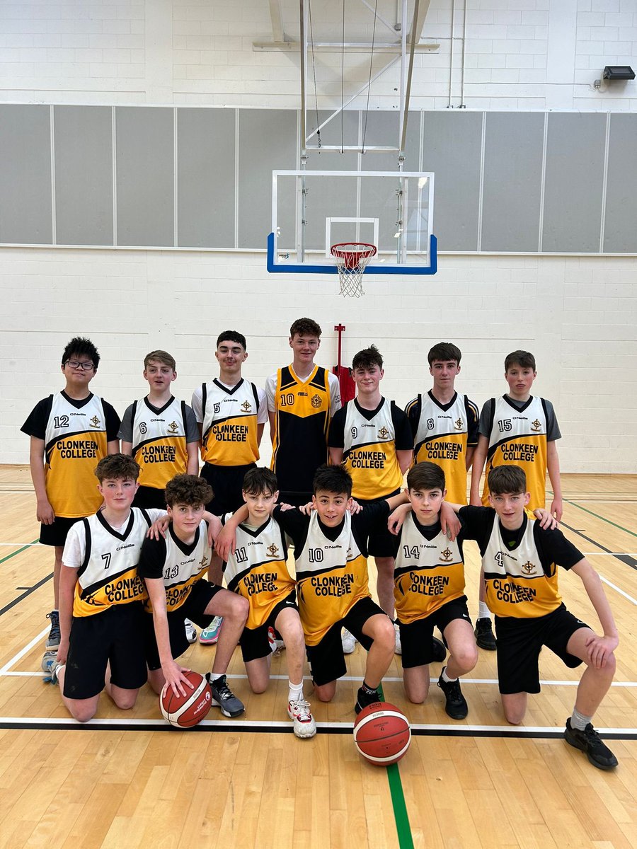 Well done to our 1st and 2nd year basketball teams who have reached the semi finals in their leagues and will be playing against Terenure College and Nord Anglia international School. Good luck next week 🏀💪🏼 #tadaganiarracht