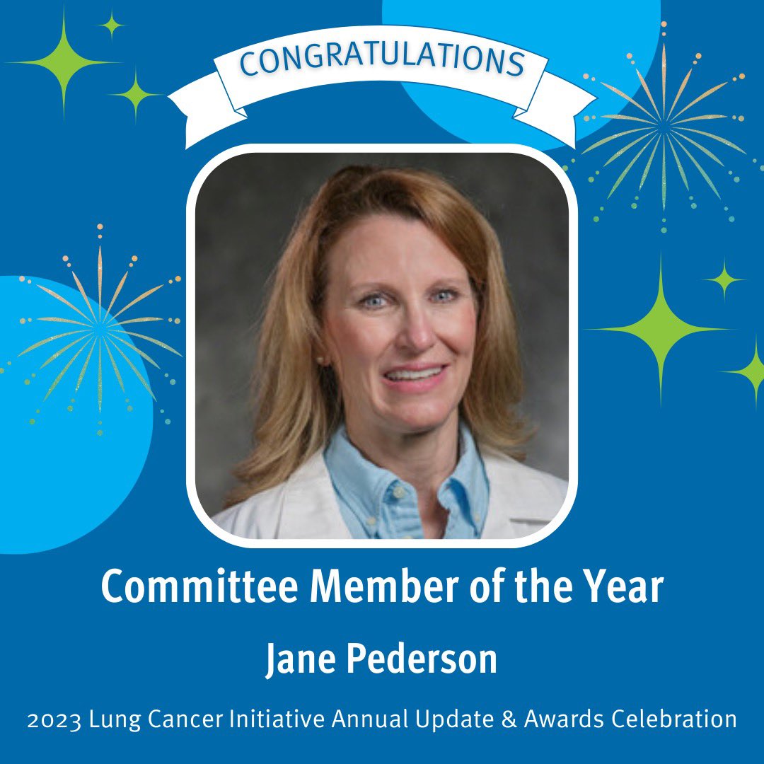 Congratulations Jane!