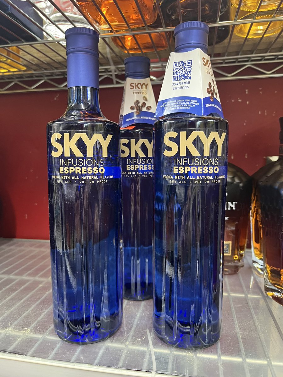 StoreMikes's tweet image. New #sky #coffee #infused #vodka #espresso