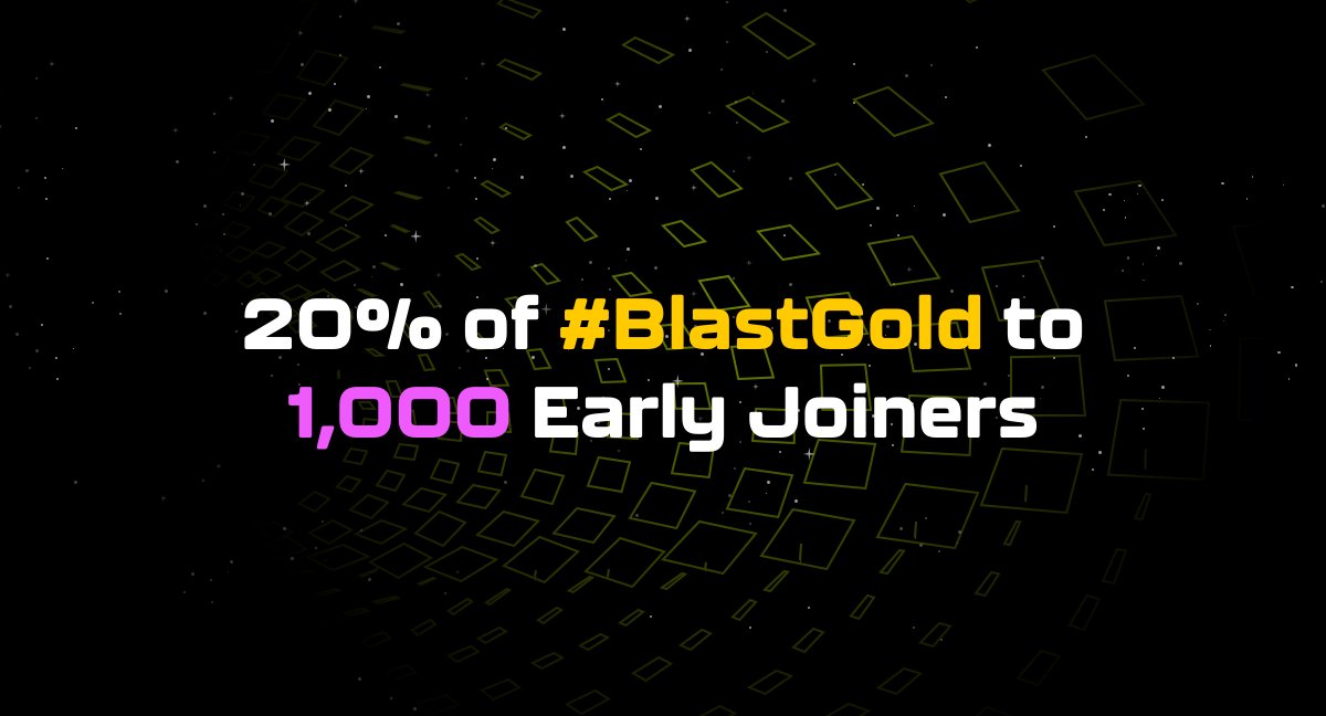 In honor of the #D1 launch on @Blast_L2 and  runner-up victory at Big Bang, we're announcing that 20% of the first distribution of Blast Developer Points will be shared to:
- the first 1,000 joiners: 10%
- the first 1,000 sOLE lockers: another 10% 

Result tracked on-chain.