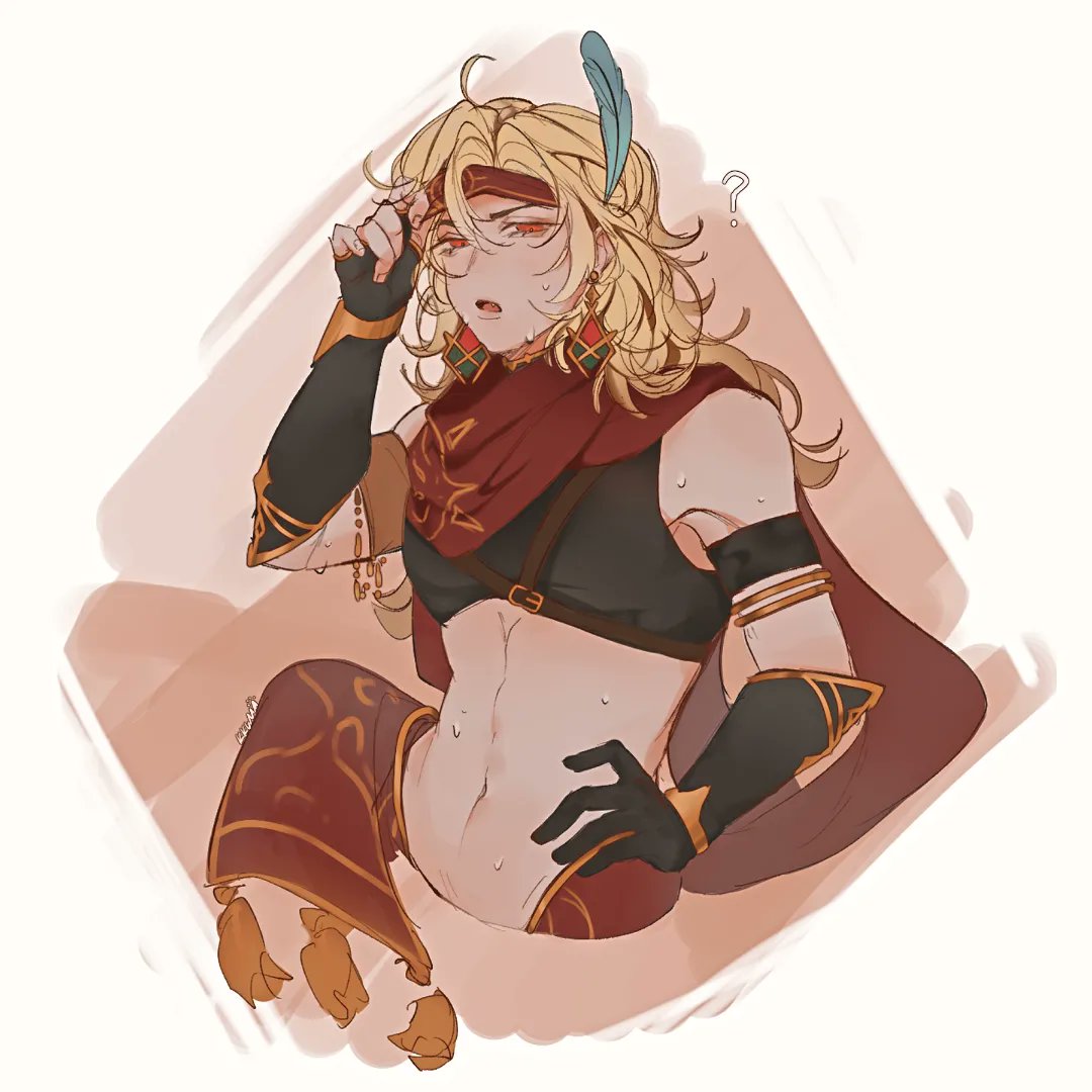 _k_kuma_'s tweet photo. #Kaveh desert Kaveh inspired by @/choco095o on ig https://t.co/QaC4wCzdTf