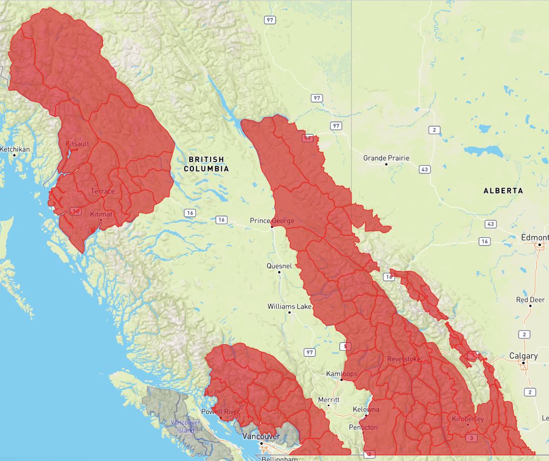 ❗️ ATTENTION: Special Public Avalanche Warning is issued across most of BC’s and Alberta’s forecast regions. ⚠️ This warning is in effect and will apply through the end of Monday, March 4. For more information, please visit: avalanche.ca/spaw