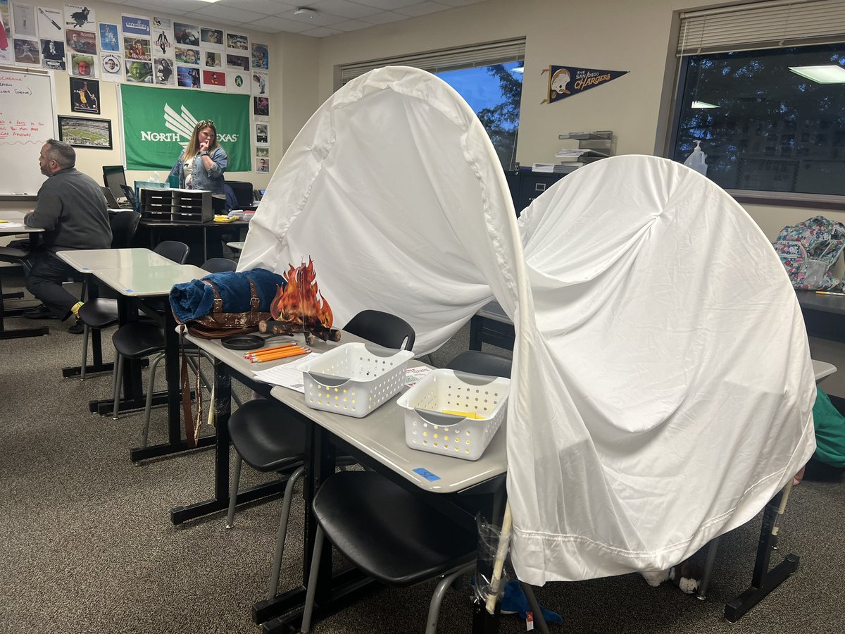 We are hitting the Oregon Trail in Room 101! <a href="/nisdexpo/">NISDExpo</a> #NISDexpo