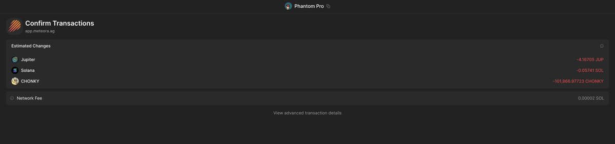 JoeDenria's tweet photo. @MeteoraAG  are we getting charged 0.057- 0.06Sol  on every transactions  when adding liquidity on your Jupiter reward pools. Please enlighten if I'm unaware of certain fees. Thank you. #Solana #Jupiter https://t.co/l5IUnhK5wb