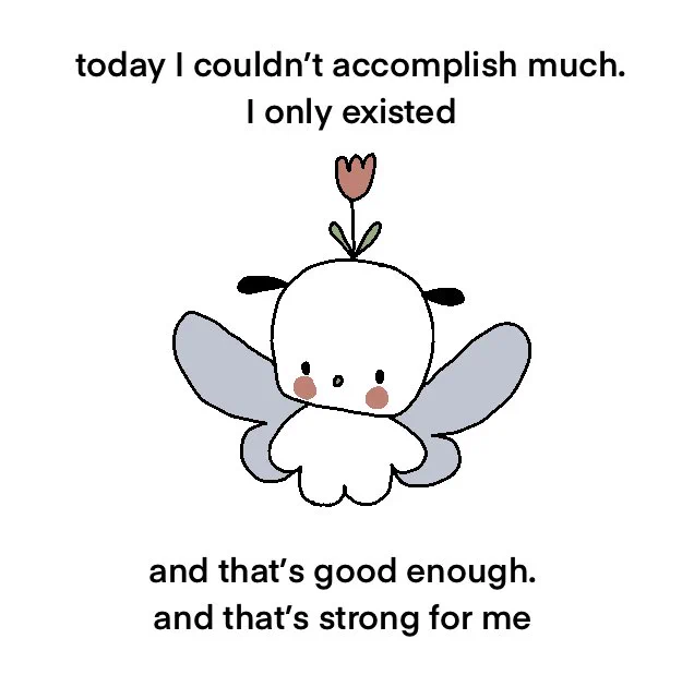 somedays are a much bigger reminder that I am severely mentally ill than others, but it's still a day accomplished. and the next day just might be better. ⭐️🙏 