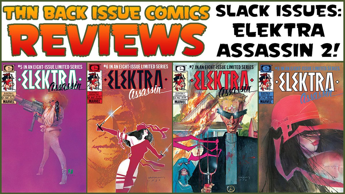 twoheadednerd's tweet photo. It's THN 732! Featuring the Epic (ha) conclusion of our review of Miller and @sinKEVitch's ELEKTRA ASSASSIN!
#comics #comicbooks #podcast #ElektraAssassin #MarvelComics #EpicComics #Elektra #NickFury #reviews #backissues #SlackIssues #FrankMiller
https://t.co/jIerBZXtET https://t.co/A68qykDt9T